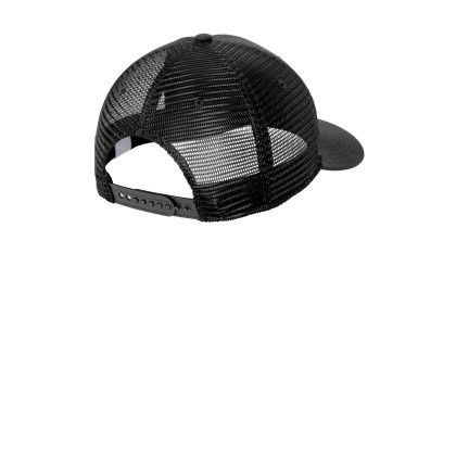 Custom Carhartt Canvas Mesh Back Cap - Black Back View Custom Carhartt Canvas Mesh Back Cap - Black Back View