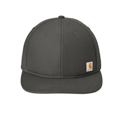 Custom Carhartt Ashland Cap - Gravel grey Front view Custom Carhartt Ashland Cap - Gravel grey Front view