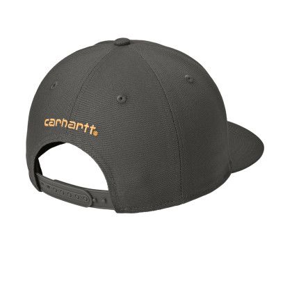 Custom Carhartt Ashland Cap - Gravel grey Back view Custom Carhartt Ashland Cap - Gravel grey Back view