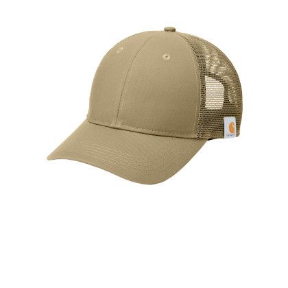 Custom Carhartt Rugged Professional Series Cap - Dark Khaki Side view