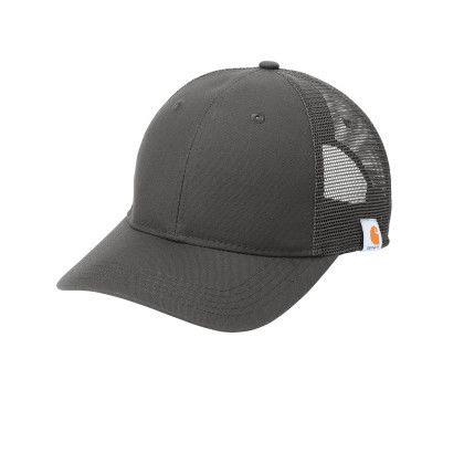 Custom Carhartt Rugged Professional Series Cap - Shadow Grey Side view