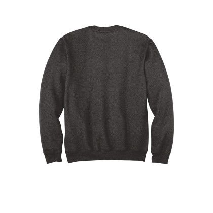 Custom Carhartt Midweight Crewneck Sweatshirt - Carbon heather Back view