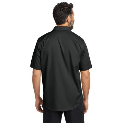 Custom Carhartt Rugged Professional Series Short Sleeve Shirt - Black Back view Custom Carhartt Rugged Professional Series Short Sleeve Shirt - Black Back view