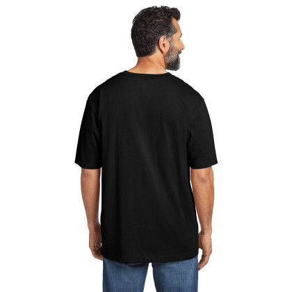 Custom Carhartt Workwear Pocket Short Sleeve T-Shirt - Black Black view Custom Carhartt Workwear Pocket Short Sleeve T-Shirt - Black Black view