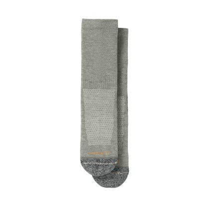 Custom Carhartt Force Midweight Crew Sock (3-Pack) - Charcoal Gray Back view Custom Carhartt Force Midweight Crew Sock (3-Pack) - Charcoal Gray Back view