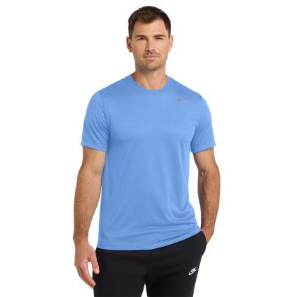 Custom Nike Team RLegend Tee - Valor Blue Front view Custom Nike Team RLegend Tee - Valor Blue Front view