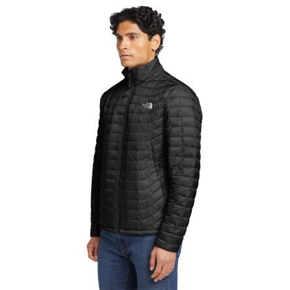 Custom The North Face ThermoBall Trekker Jacket - TNF Matte Black Side view Custom The North Face ThermoBall Trekker Jacket - TNF Matte Black Side view