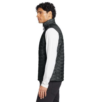 Custom The North Face ThermoBall Trekker Vest - TNF Black Side view Custom The North Face ThermoBall Trekker Vest - TNF Black Side view