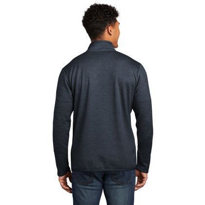 Custom The North Face Skyline 1/2-Zip Fleece  - Urban Navy Heather Back view