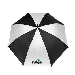Custom WeatherGuard Two-Tone Umbrella - Black Top Custom WeatherGuard Two-Tone Umbrella - Black Top