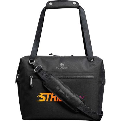 Custom Stanley Julienne Max 30 Can Cooler - Black Front View