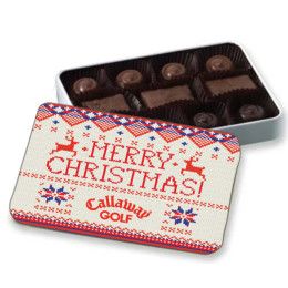 Custom Holiday One-of-a-Kind Signature Truffles - Merry Christmas