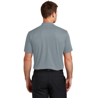 Custom Nike Victory Solid Polo - Cool Grey Back view Custom Nike Victory Solid Polo - Cool Grey Back view