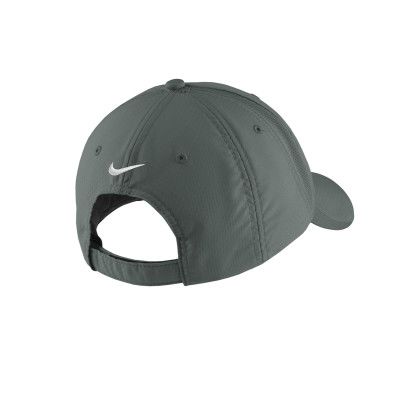 Custom Nike Sphere Performance Cap - Anthracite Back view Custom Nike Sphere Performance Cap - Anthracite Back view