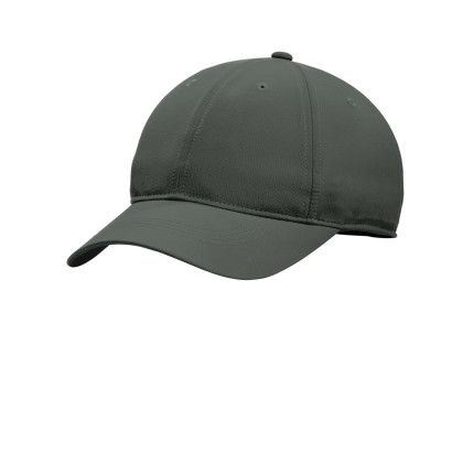 Custom Nike Dri-FIT Tech Fine-Ripstop Cap - Anthracite Side view Custom Nike Dri-FIT Tech Fine-Ripstop Cap - Anthracite Side view