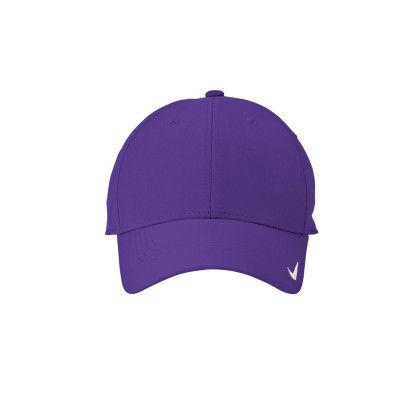 Custom Nike Dri-FIT Legacy Cap - Court Purple Front view Custom Nike Dri-FIT Legacy Cap - Court Purple Front view