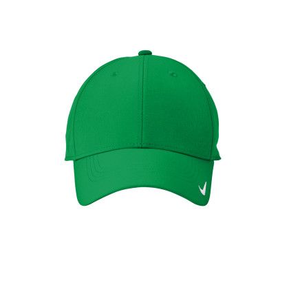 Custom Nike Dri-FIT Legacy Cap - Apple Green Front view Custom Nike Dri-FIT Legacy Cap - Apple Green Front view
