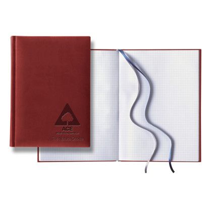 Custom Castelli Tucson Grande Graph White Page Journal - Red Custom Castelli Tucson Grande Graph White Page Journal - Red