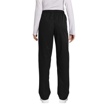 Custom Wink Women's WorkFlex Cargo Pant - Black Back View 