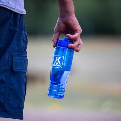 SAHARA 28 oz. Eco-Polyclear Sports Bottle with Push/Pull Lid SAHARA 28 oz. Eco-Polyclear Sports Bottle with Push/Pull Lid