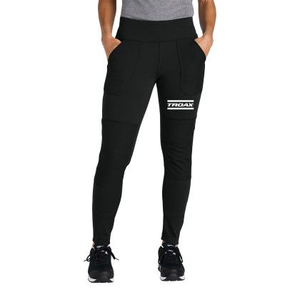 Custom Carhartt Force Women's Midweight Utility Legging - Black Front View