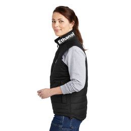 Custom Carhartt Women's Gilliam Vest - Black Side View