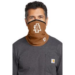 Custom Carhartt Cotton Blend Filter Pocket Gaiter - Asphalt Front View 