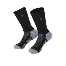 Custom Carhartt Force Midweight Crew Sock (3-Pack) - Black Front view