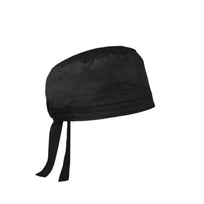 Custom Wink WorkFlex Scrub Cap - Black Back View Custom Wink WorkFlex Scrub Cap - Black Back View