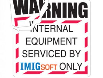 Custom Tamper Seals & Equipment Labels