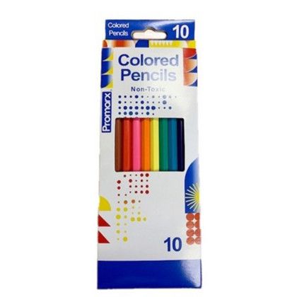 Custom Colored Pencils - 10-pack Box of Colored Pencils Custom Colored Pencils - 10-pack Box of Colored Pencils