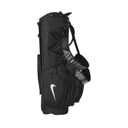 Custom Nike Air Hybrid 2 Golf Bag - Black Back View Custom Nike Air Hybrid 2 Golf Bag - Black Back View
