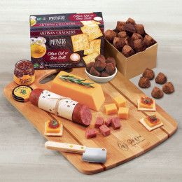 Custom Bountiful Snack Board - Brown Custom Bountiful Snack Board - Brown