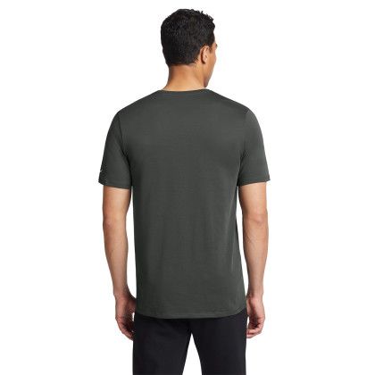 Custom Nike Dri-FIT Cotton/Poly Tee - Antracite Back View