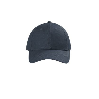 Custom CornerStone Canvas Cap - Navy Blue Front View 