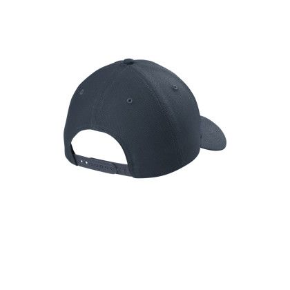 Custom CornerStone Canvas Cap - Navy Blue Back View 
