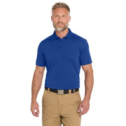 Custom CornerStone Select Lightweight Snag-Proof Polo - Royal Front View Custom CornerStone Select Lightweight Snag-Proof Polo - Royal Front View