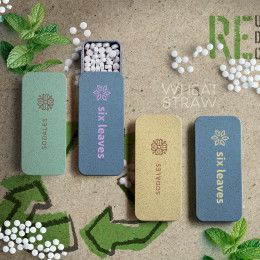 Custom Wheat Straw Box With Mints