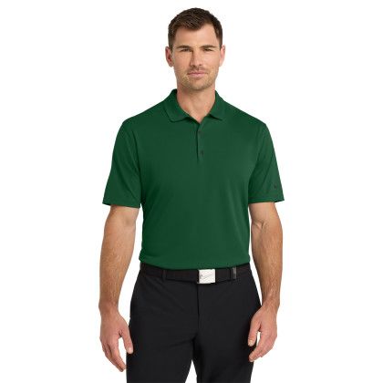 Custom Nike Dri-FIT Micro Pique 2.0 Polo - Gorge Green Front View