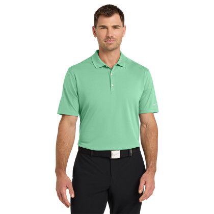 Custom Nike Dri-FIT Micro Pique 2.0 Polo - Mint Front View