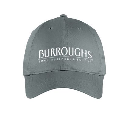 Custom Nike Unstructured Cotton/Poly Twill Cap - Dark Grey Front view Custom Nike Unstructured Cotton/Poly Twill Cap - Dark Grey Front view