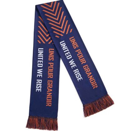 Custom Summer Sublimation Printing Scarf w/ Tassel - Design 1