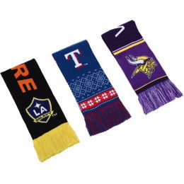 Custom Warm Knitted Woven Scarf w/ Tassel - All Design