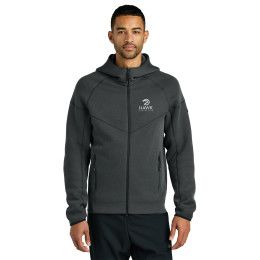 Custom Nike Pro Hooded Jacket - Black Front view