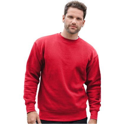 Custom Ultra Soft Fleece Crewneck - Red