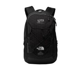 Custom The North Face Groundwork Backpack - TNF Black Front view