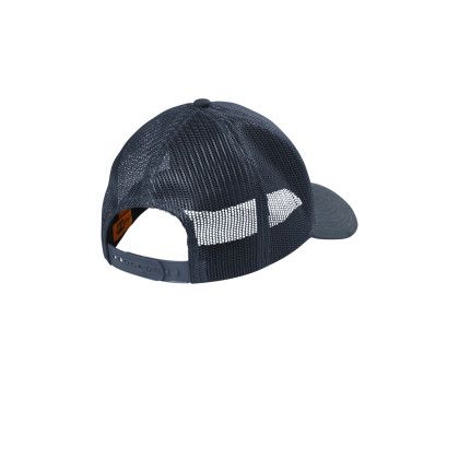 Custom CornerStone Canvas Mesh Back Cap - Navy Blue Back View  
