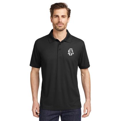 Custom OGIO Caliber2.0 Polo - Blacktop Front View