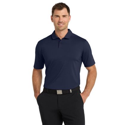 Custom Nike Dri-FIT Vapor Polo - Midnight Navy Front View