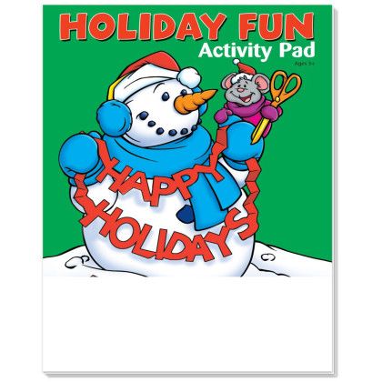 Custom Holiday Fun Activity Pad
